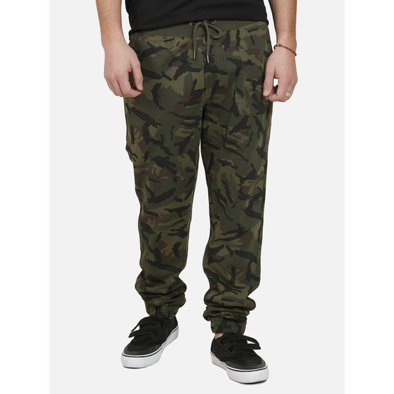 Pantalón Cvc Jogger Camo Hombre Multicolor Rusty