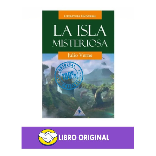 Libro La Isla Misteriosa - Original