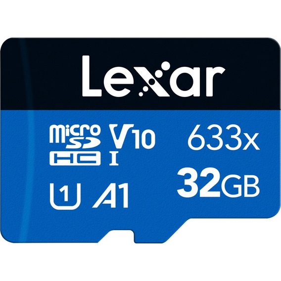 Memoria Micro Sd Lexar 32gb 633x 100mb/s Blue Series C 10