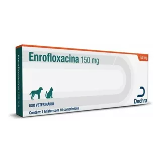 Enrofloxacina 150mg 10 Comprimidos Dechra