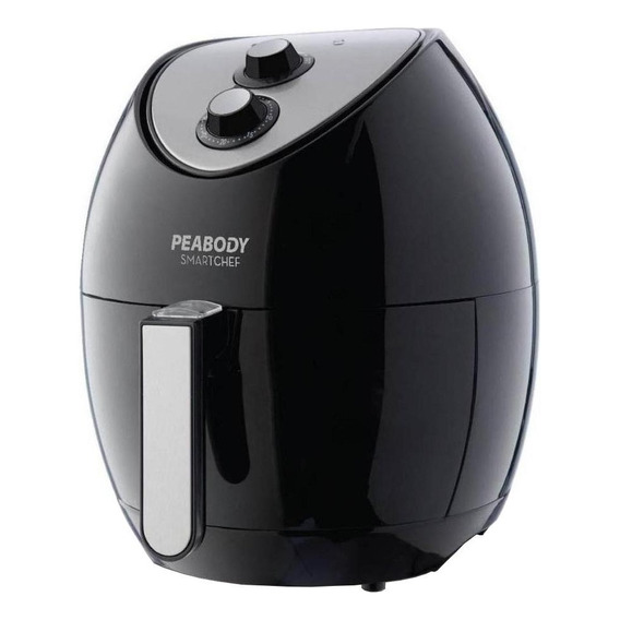 Freidora Sin Aceite Peabody Af605n 3.2l 1400w Color Negro