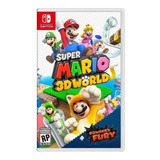 Super Mario 3d World + Bowsers Fury  Super Mario Standard Edition Nintendo Switch Físico