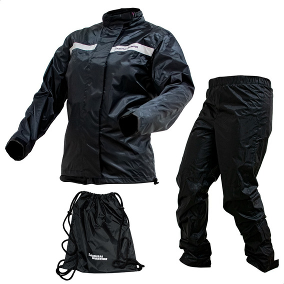 Traje Lluvia Moto Impermeable Samurai Warrior Arashi Mujer