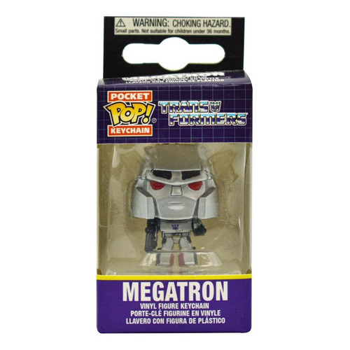 Transformers Megatron Llavero 4cm Pocket Pop Funko