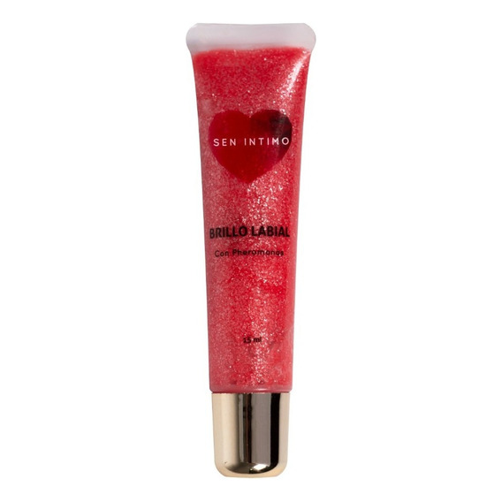 Sen Intimo Brillo Labial Cereza Color Rojo