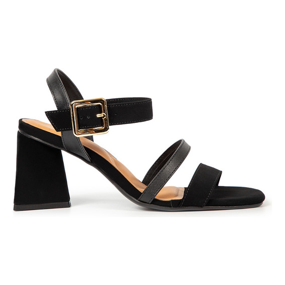 Sandalias Casuales Bata Para Mujer Blk Int