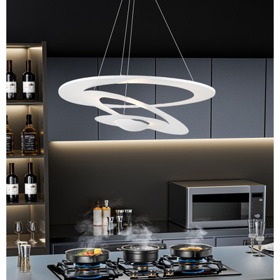 Colgante Led Regulable H67 Deco Diseño Moderno Tz