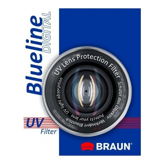 Filtro Braun Uv Blueline De 67 Mm