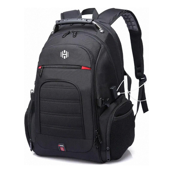 Mochila Notebook Hardley Balistica Impermeable 38l  Usb