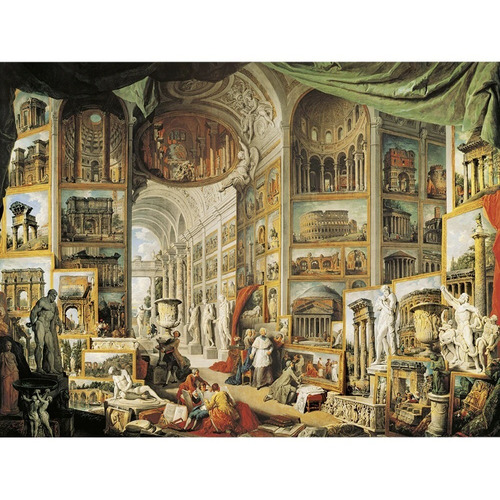 Rompecabezas Pannini Galeria Roma Antigua 1500p Ricordi Arte