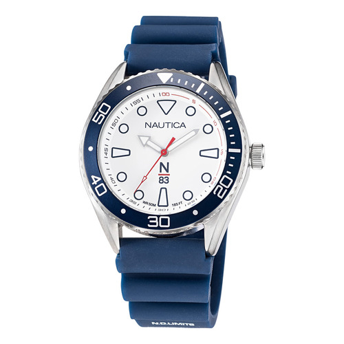 Nautica N83 Reloj Para Hombre Napfwf115 N83 Finn World Con C