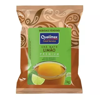 Chá Mate Sabor Limão Solúvel Qualimax 1kg - Vending Machine