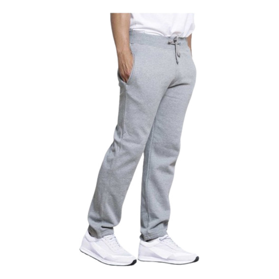 Pantalon Deportivo Afelpado Abrigado Recto 