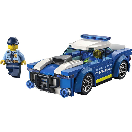 Set de construcción Lego City Coche de policía 94 piezas  en  caja