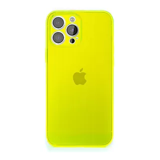 Capa Para Celular Elfo Colors iPhone 13 Pro Max Neon Cor Amarelo