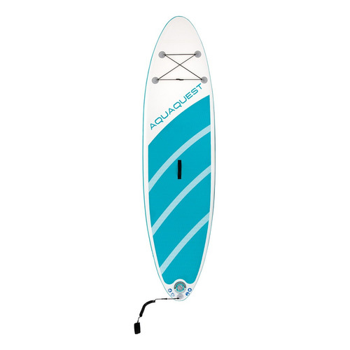 Tabla inflable Intex Standup Paddle Aqua Quest 240 con paleta de color azul/blanco