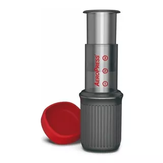 Cafetera Portátil Aeropress Go Gris De Filtro