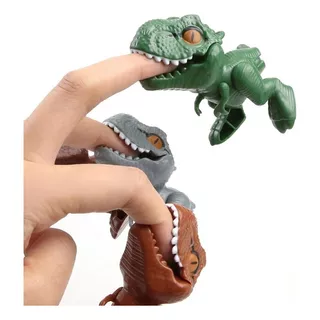 Dinosaurio Mordelón Finger Muñeco Juguete Sorpresa Bolsa