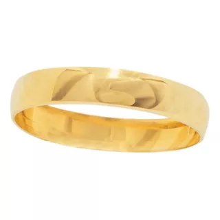 Anillo Liso Unisex Ultraligero Oro Sólido 10k