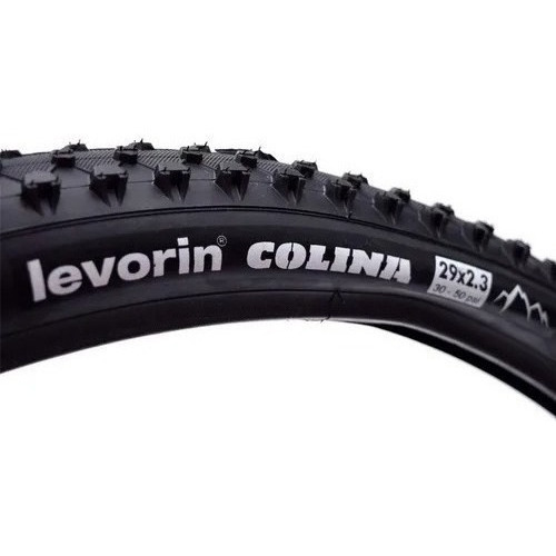 Neumático Levorin Colina Lightweight Band para bicicleta MTB, 29 x 2.30 cm, color negro