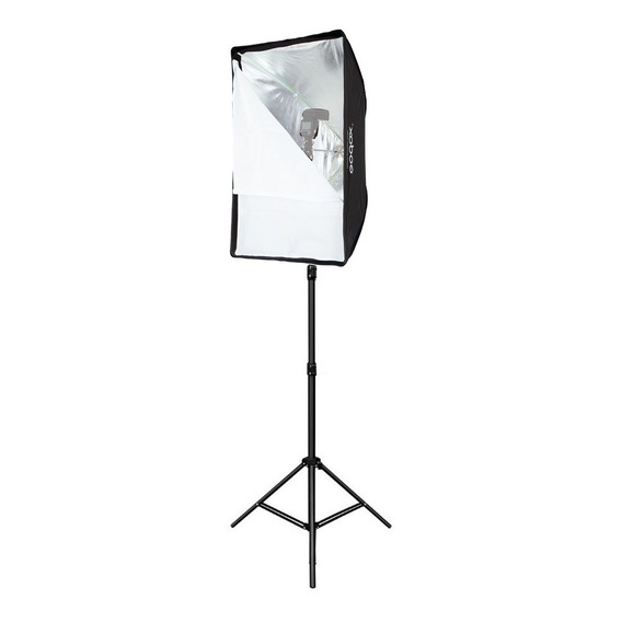 Paraguas Reflector Flash 50cm X 70cm + Tripode + Soporte