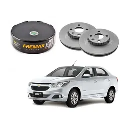  Disco Freio Dianteiro Cobalt 1.4 1.8 Com Abs 2016 A 2019