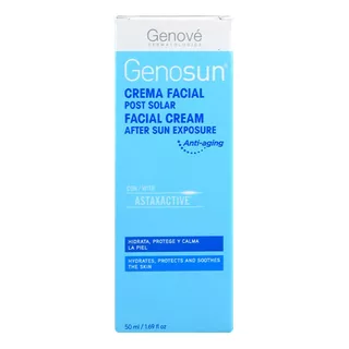 Genosun Reparador Facial 50 Ml Tipo De Piel Normal