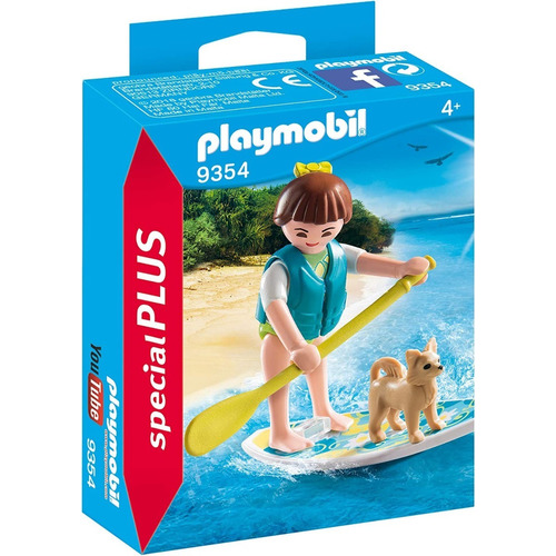 Figura Para Armar Playmobil Special Plus Paddle Surf 3+ Cantidad de piezas 6