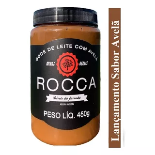 Doce De Leite Rocca Com Avelã 450g