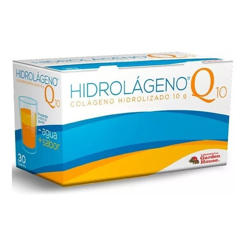 Colageno Hidrolizado/coenzima Q10/vit. A+c+e Hidrolageno Q10 Sabor Naranja