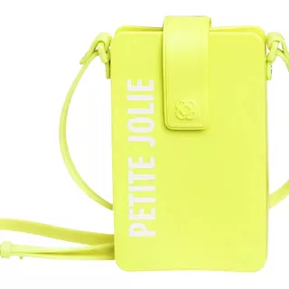 Bolsa Petite Jolie Phone Case Ii Alça Transversal Cor Verde-limão