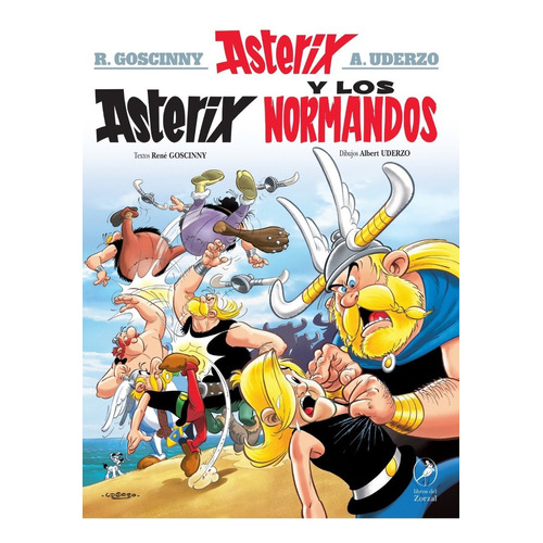 Asterix y los normandos 9: Nº 9, de René Goscinny. Serie N/a, vol. Volumen Unico. Editorial LIBROS DEL ZORZAL, edición 1 en español, 2021