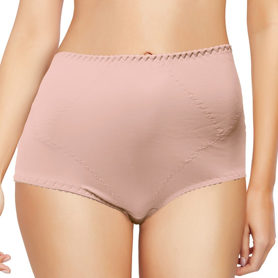 Panty Completa Con Refuerzo Licra Tallas Plus Mujer Fr0124