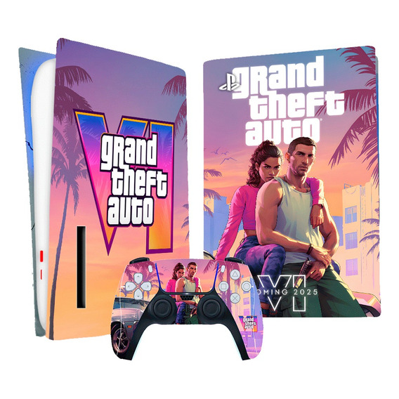 Skins/calco Compatible Ps5 - Gta 6