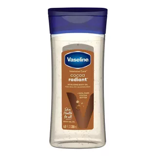  Vaseline Cocoa Radiant Body Oil Humectante Corporal 200ml