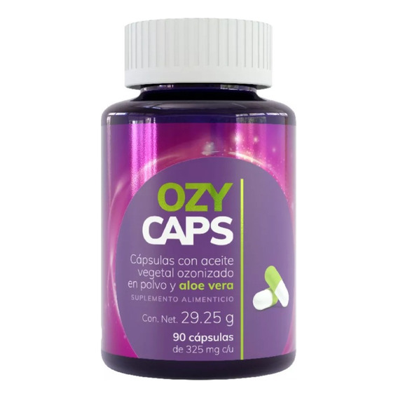 Suplemento Trioximed Ozycaps Con Ozono, Aloe Vera, 90 Caps