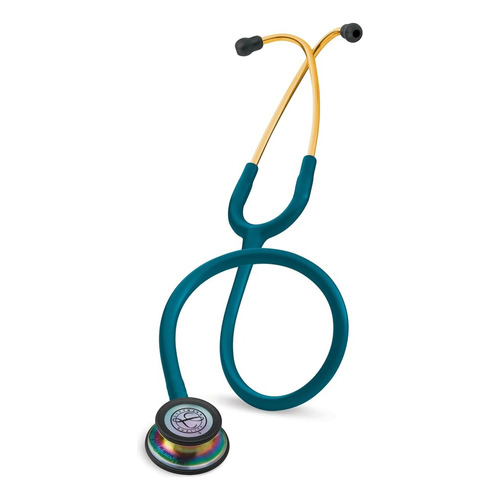 Fonendo Littmann Classic Iii Azul Caribe Arcoiris 5807