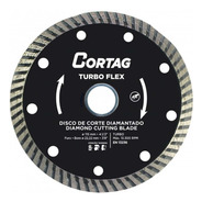 Disco Corte Diamantado Turbo Flex Furo 22,22mm Cortag