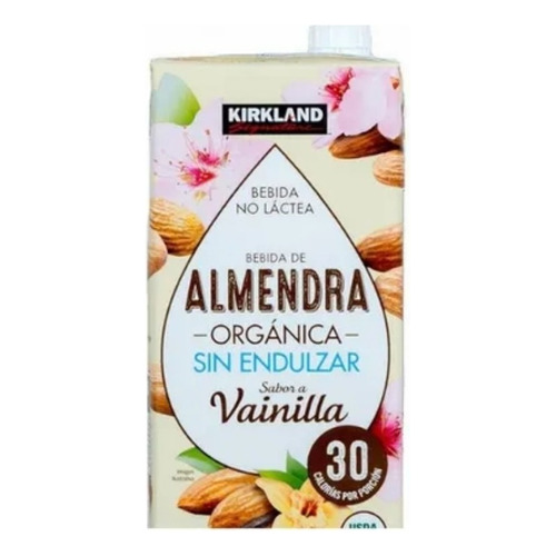 Bebida De Almendra Organica Sin Azucar Kirkland 6/946 Ml