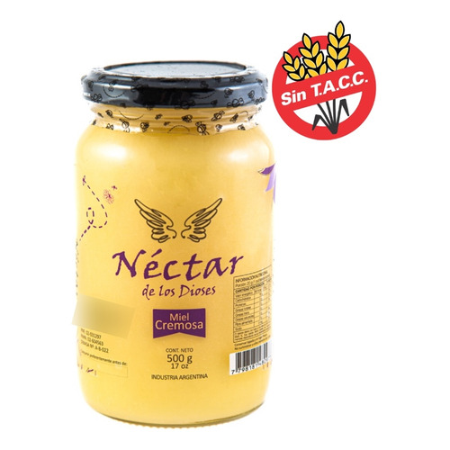 Miel - Cremosa Néctar De Los Dioses X 500g