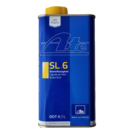 Liquido De Frenos Alemán Dot 4 Ate S L.6 ( Abs, Esp) 1 Litro