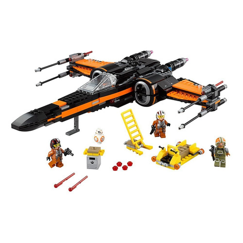 Lego Star Wars Poes X-wing Fighter Nave 717pzs 75102 Bigshop