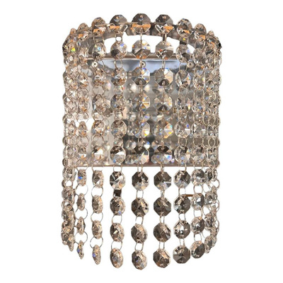 Aplique Drop Para 2 Luces G9 Cristal De Diseño G59702w Pal
