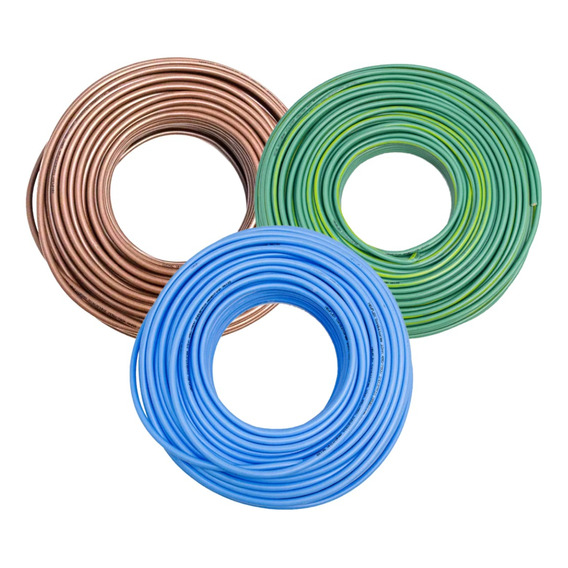 Pack 3 Rollos De 100mts Cable Unipolar 2.5mm Ignifugo Hogar