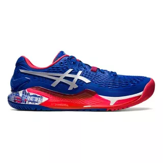 Tênis Asics Gel-resolution 9 Limited Edition -blue / Silver