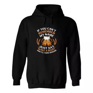 Sudadera Hombre  Hoodie Cerveza Beer Bebida 055