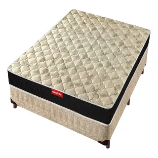 Sommier 2 Plazas Espuma Alta Densidad 200 Kg. Altura 57cms