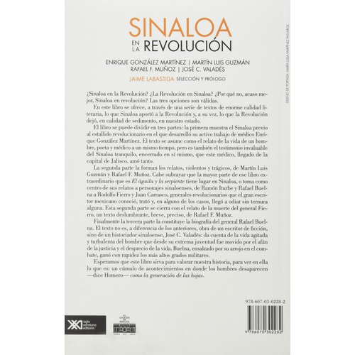 Sinaloa En La Revolucion Siglo Xxi Editores