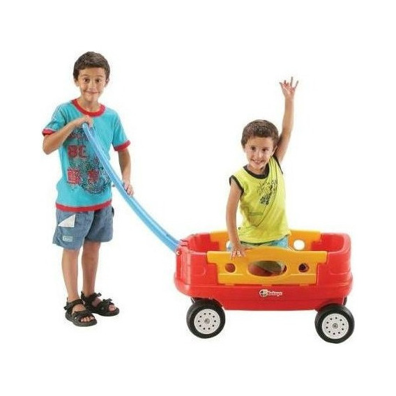 Carro Americano De Arrastre Para Niños Rotoys