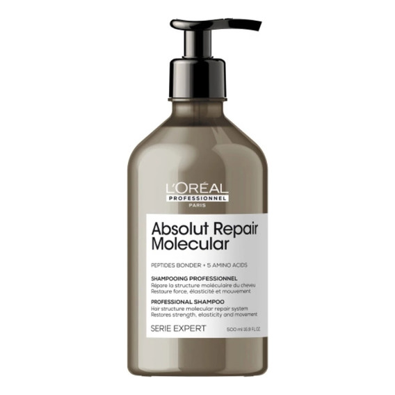 Shampoo Absolut Repair Molecular 500ml L'oréal Professionel